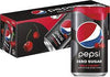PEPSI ZERO CHERRY 12 PK CANS [12 PACK]