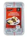 TITAN RECTANGULAR CAKE PANS [3 pkg]