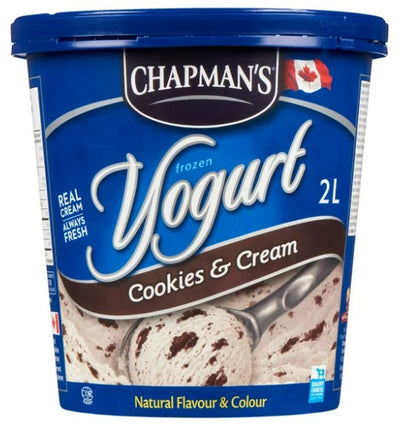 CHAPMANS COOKIES N CREAM YOG [2 L]