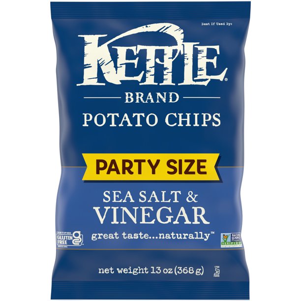 KETTLE PARTY SIZE SALT & VINEG [368 G]