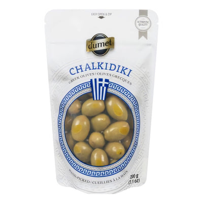 DUMET CHALKIDKI PITTED OLIVES [200 g]