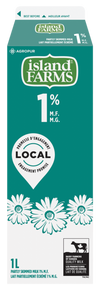 ISLAND FARMS 1% MILK [1 L]