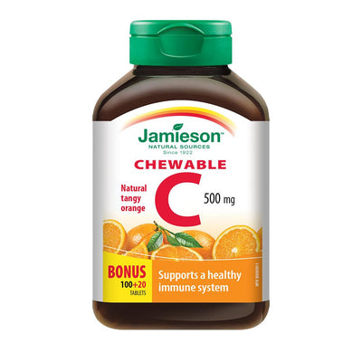 JAMIESON VITAMIN C CHEW CITRUS [100 S]