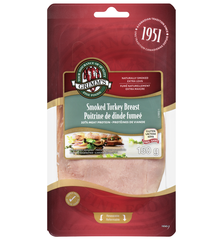 GRIMMS SMOKED TURKEY BREAST [175 G]