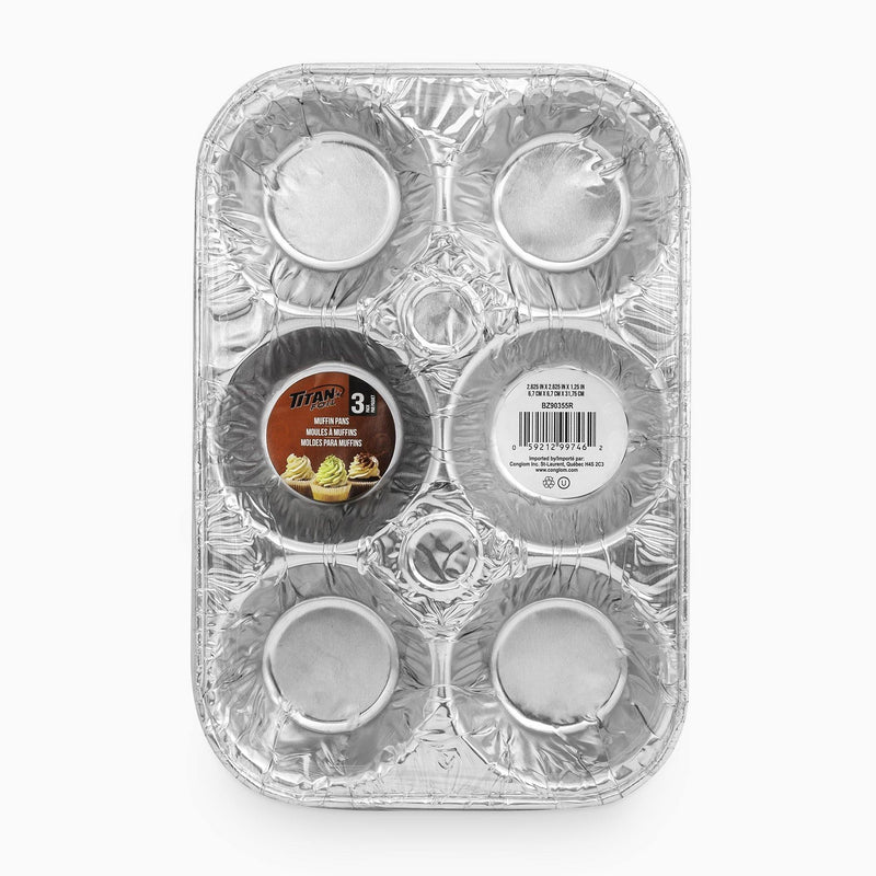 TITAN MUFFIN PANS [3 pkg]
