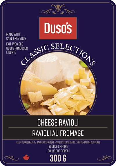 DUSO'S CLASSIC SELECTIONS Cheese Ravioli, 300g