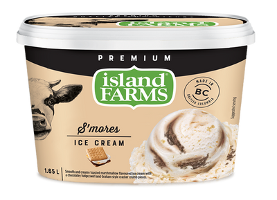 ISLAND FARM SMORES ICECREAM [1.65 L]