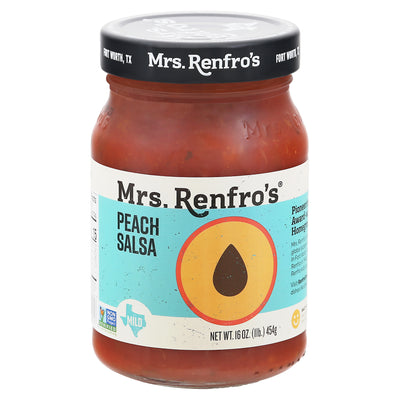 MRS RENFROS PEACH SALSA [473 ML]