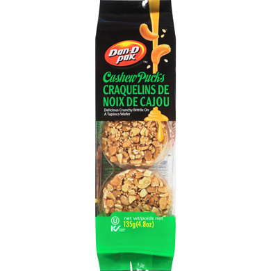 DANDPAK SESAME PUCKS CASHEW [135 G]
