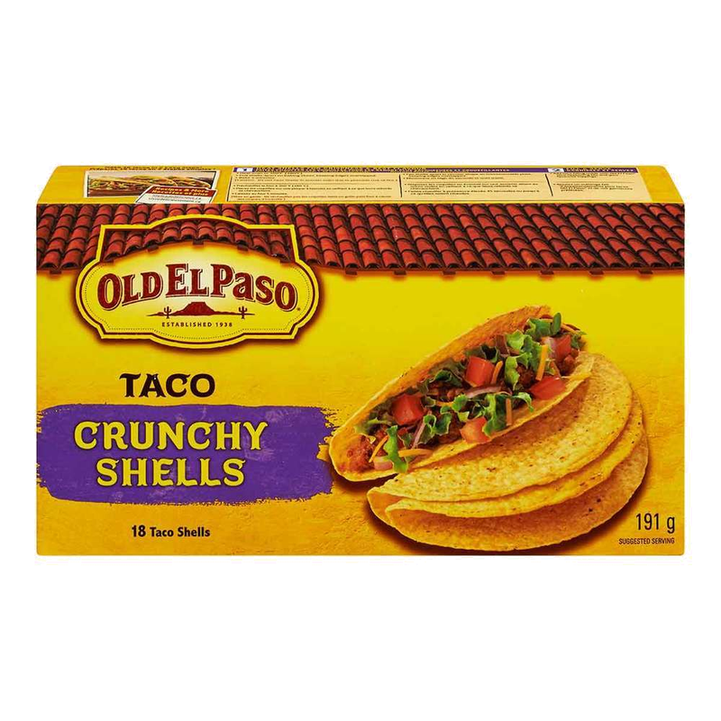 OLD EL PASO TACO SHELLS [18 PK]
