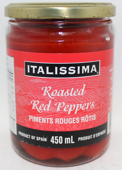 ITALISSIMA ROASTED RED PEPPERS [450 ML]
