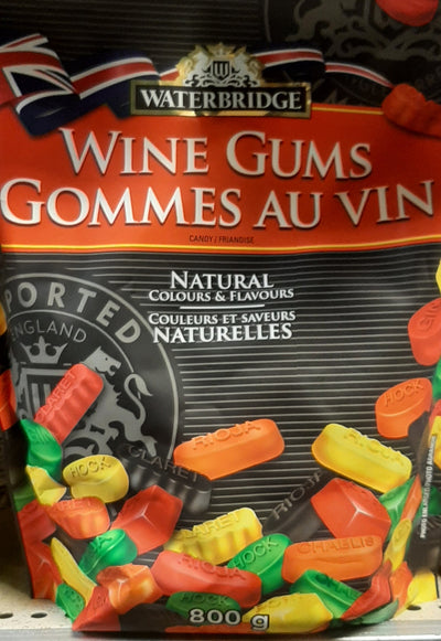 WATERBRIDGE MEGA WINE GUMS [800 G]