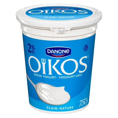 OIKOS PLAIN 2% YOGURT [750 G]