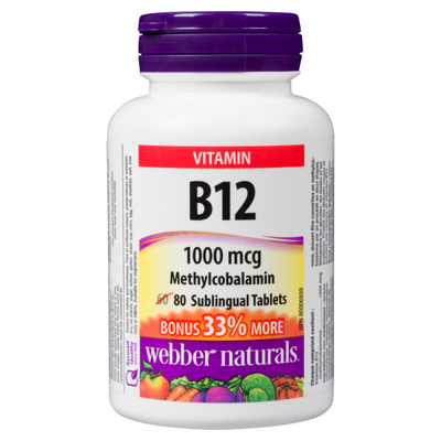 WEBBER VITAMIN B12 [80 S]