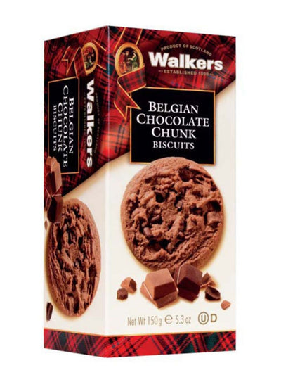 WALKERS BELGIAN CHOC BISCUITS [150 G]