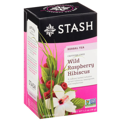 STASH RASPBERRY HIBISCUS TEA [20 BAGS]