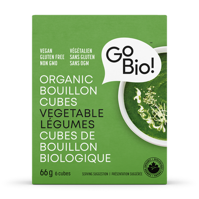 GOBIO VEGGIE BOUILLON CUBES [6 CUBES]