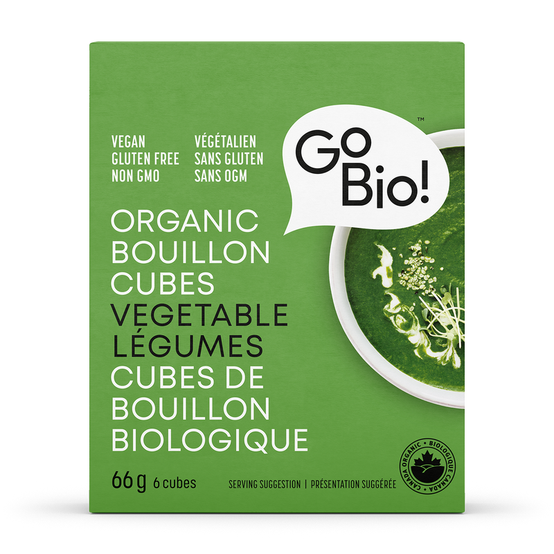 GOBIO VEGGIE BOUILLON CUBES [6 CUBES]